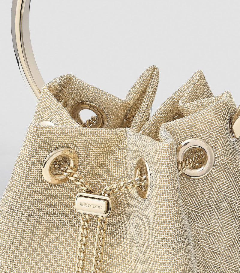 Jimmy Choo Bon Bon mesh top-handle bag (British brand)
