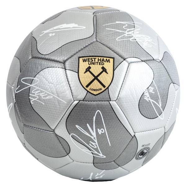 West Ham United FC football Camo Signature 69cm, imported from the UK