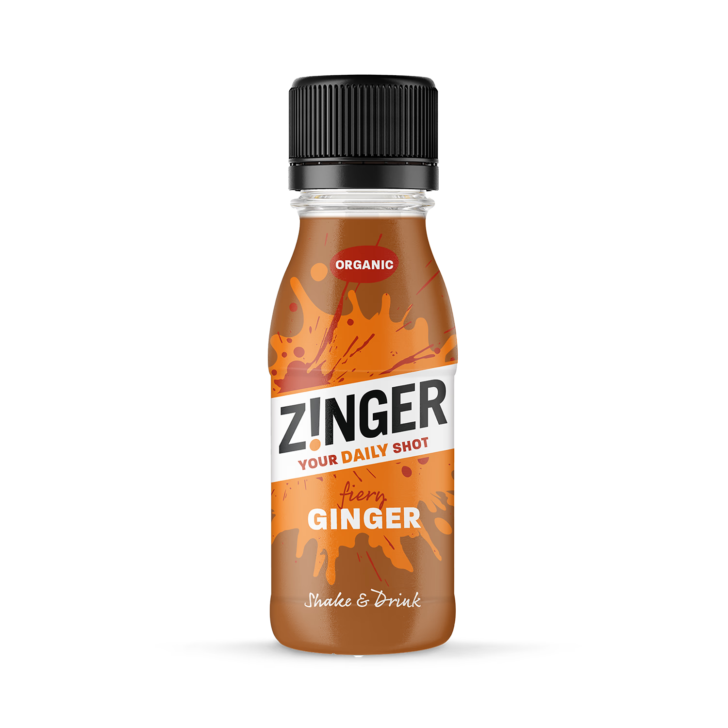 James White Drinks organic ginger zinger shot 70ml - British product