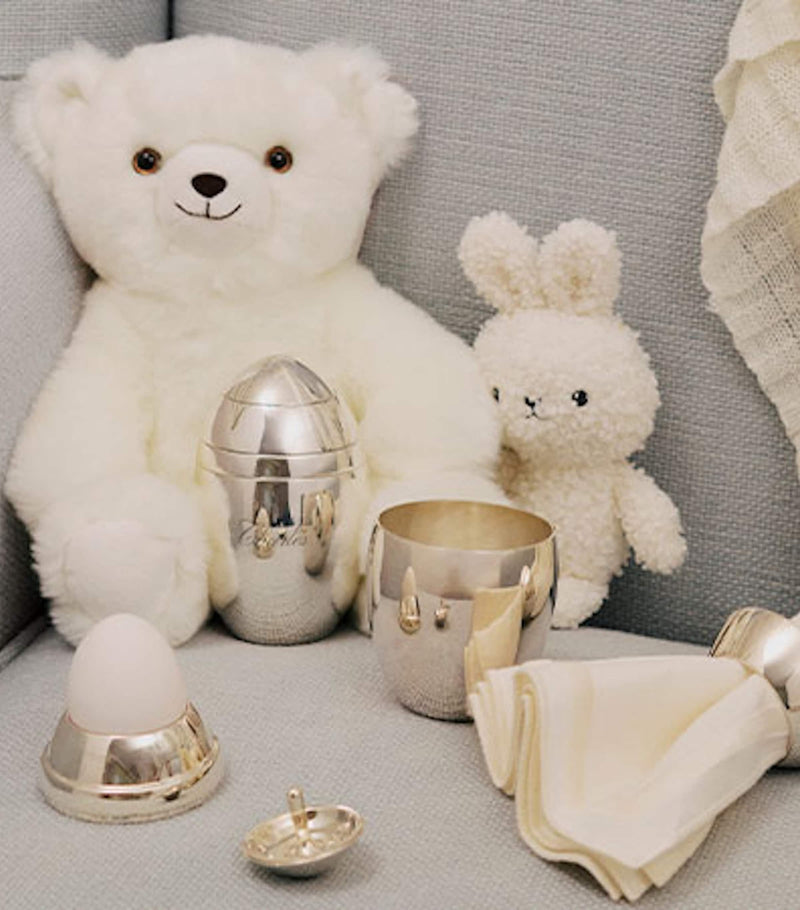 Christofle uf silver plated baby gift set - British product