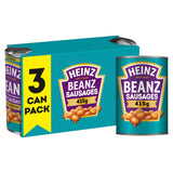 Heinz Baked Beans and Pork Sausages 3x415g Baked beans & canned pasta Sainsburys   