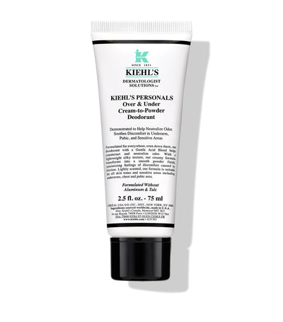 Harrods Kiehl's Over & Under Cream-To-Powder Deodorant 75ml- Buy online at McGrocer