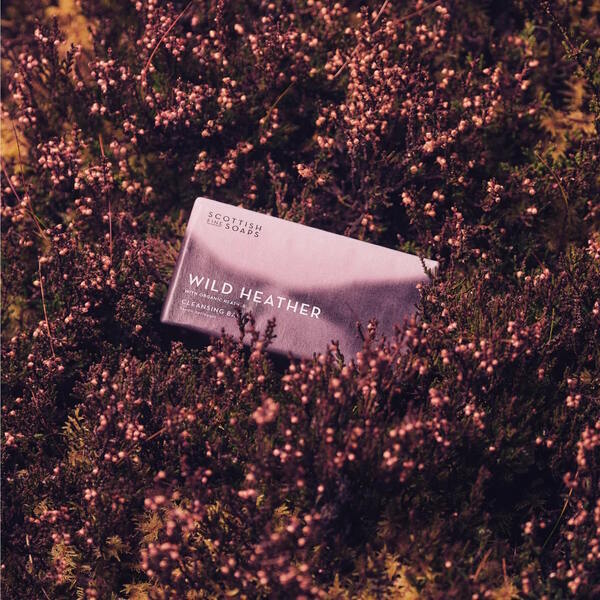 Scottish Fine Soaps Wild Heather soap bar 220g (British brand)