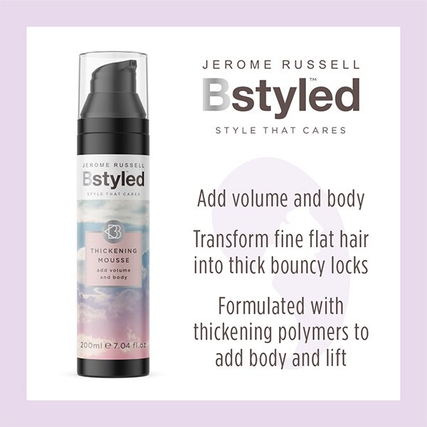 Jerome Russell Bstyled Thickening Mousse GOODS Superdrug   