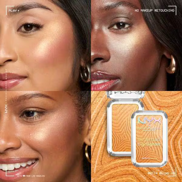 NYX Buttermelt Highlighter Butta Bling, UK version