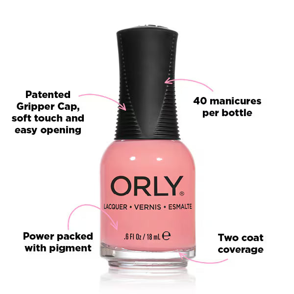 Orly nail polish Lift the Veil 18ml, imported from the UK