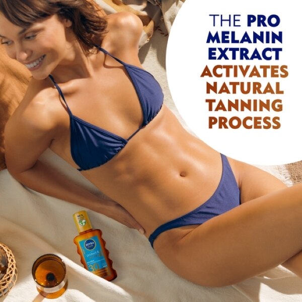 NIVEA SUN Tan Activating Oil SPF30 Protect&Bronze 200ml GOODS Superdrug   