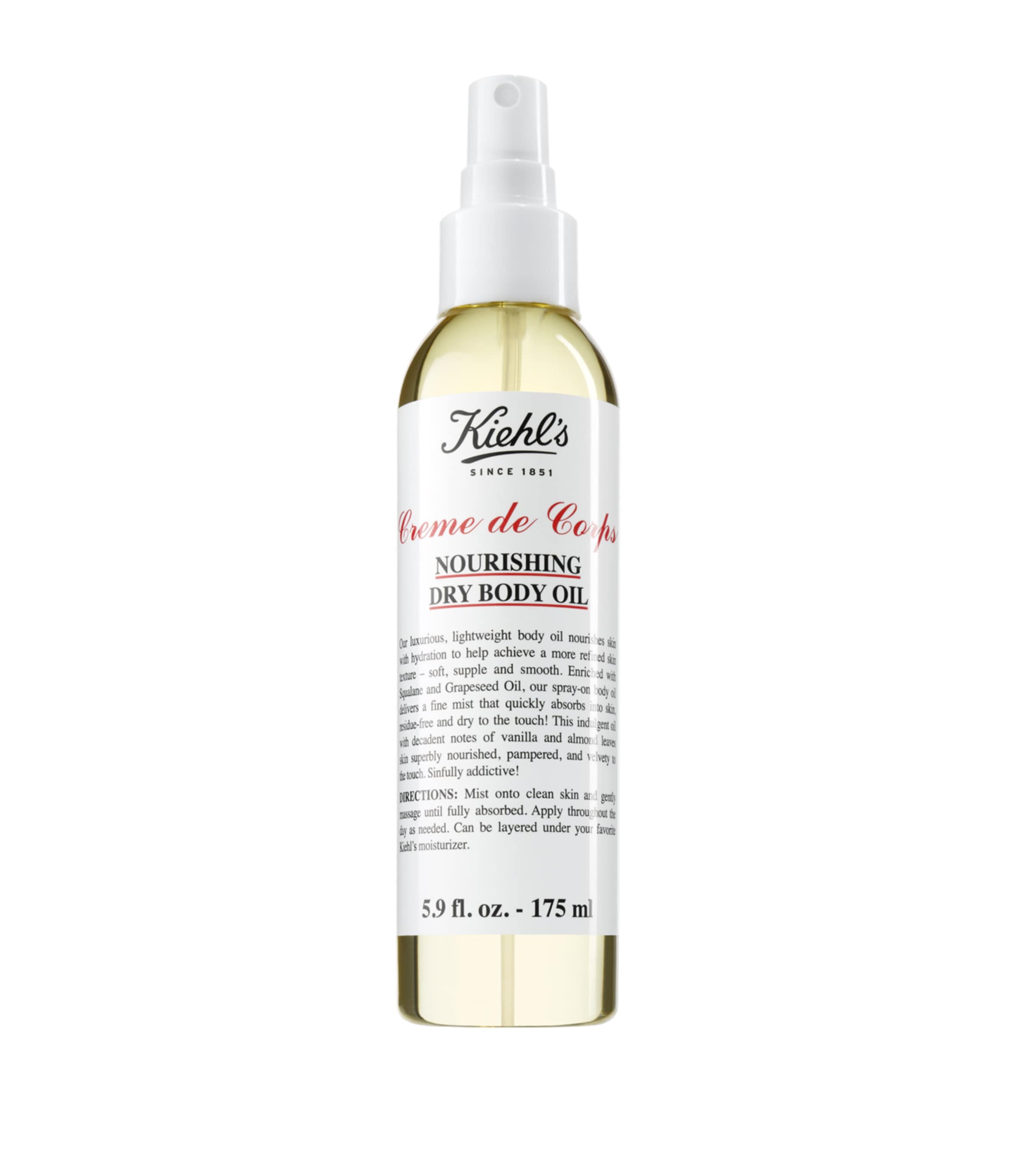 Kiehl's Ki Cdc dry body oil 175ml, UK version