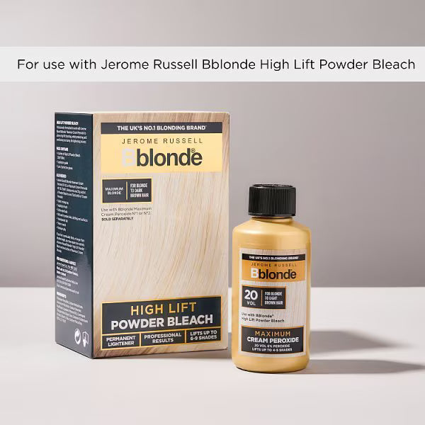 Bblonde cream peroxide lightener 6% 75ml - British product