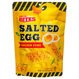 My Bizcuit golden cube salted egg snack bites, imported from the UK