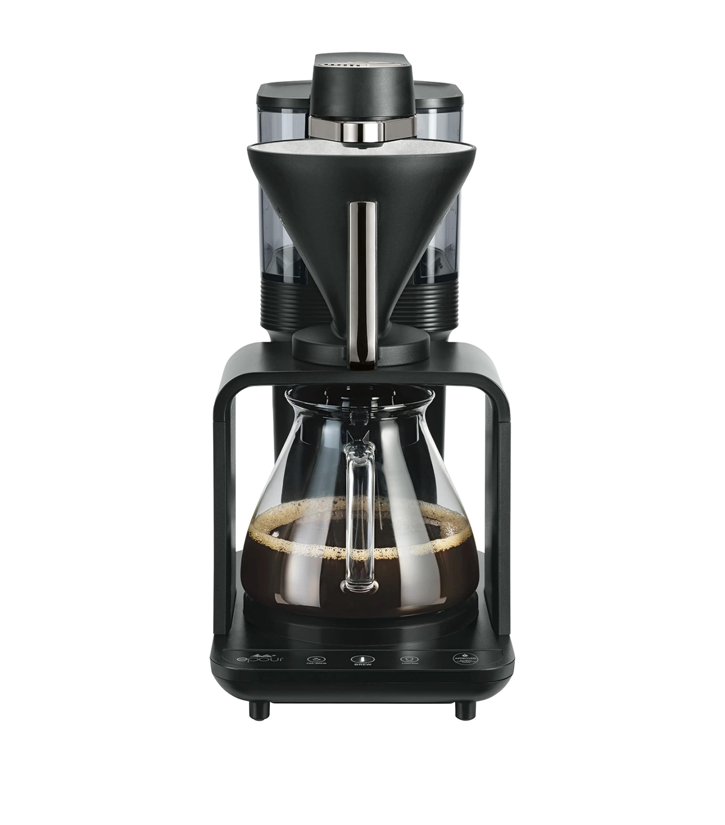 Melitta EPOUR Chrome coffee machine, imported from the UK