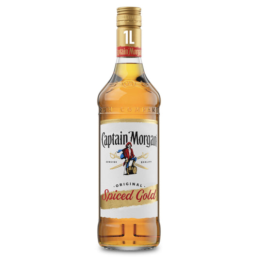 Captain Morgan Spiced Rum Based Spirit Drink 1L GOODS Sainsburys   