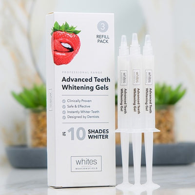 Superdrug Whites Beaconsfield Recharges de Gel Blanchissant Avancé 3 Pack - Acheter en ligne chez McGrocer