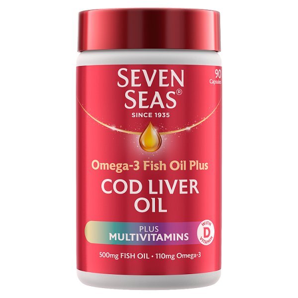 Seven Seas Cod Liver Oil + Multivitamins 90 Caps