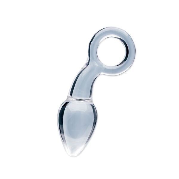 Clarity Utopian Delight glass butt plug, UK version