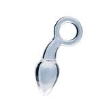 Clarity Utopian Delight glass butt plug, UK version
