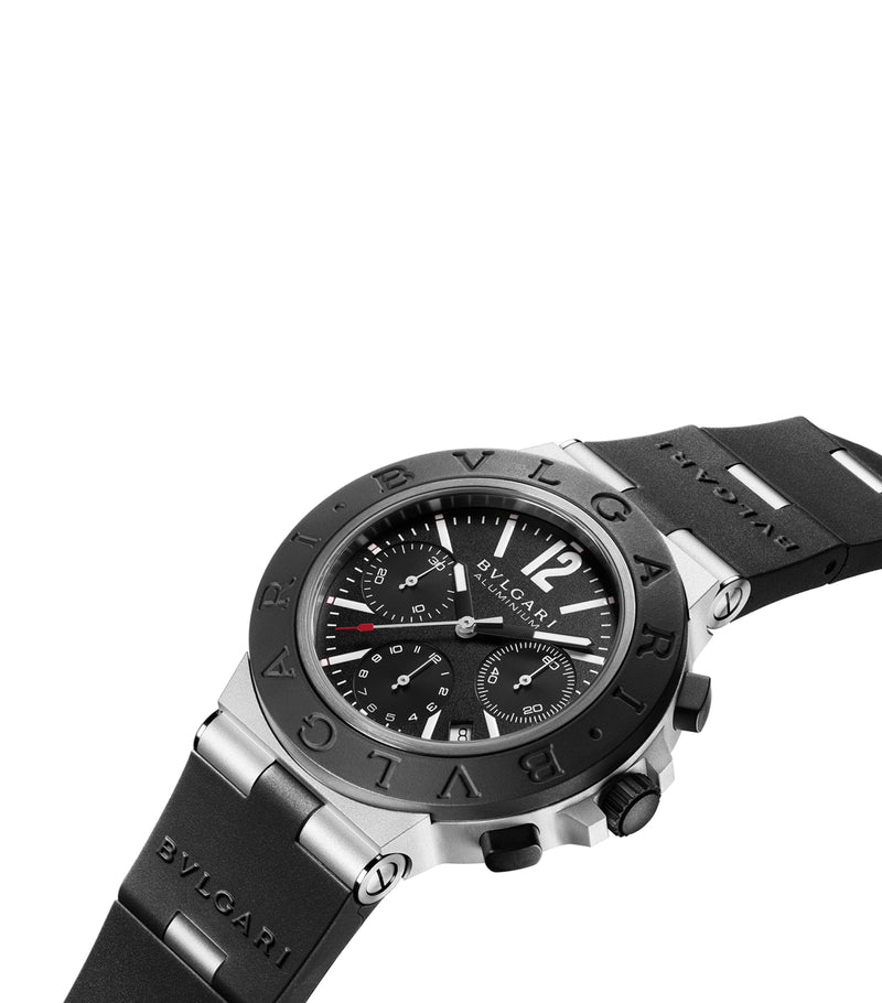 Bvlgari aluminium titanium watch 41mm, imported from the UK