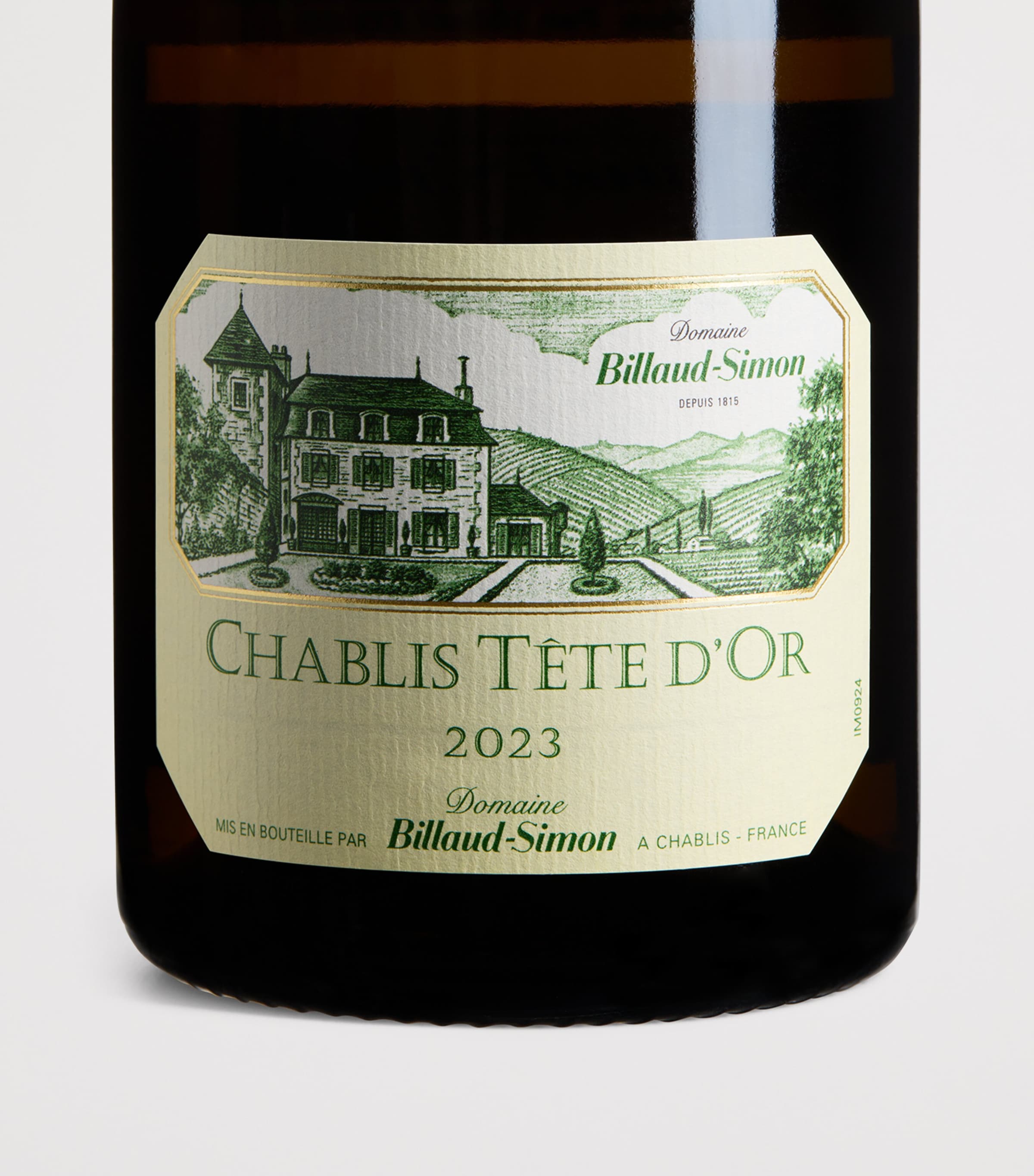 Billaud Simon Chablis Tete D'Or 2023 white wine 75cl - British product
