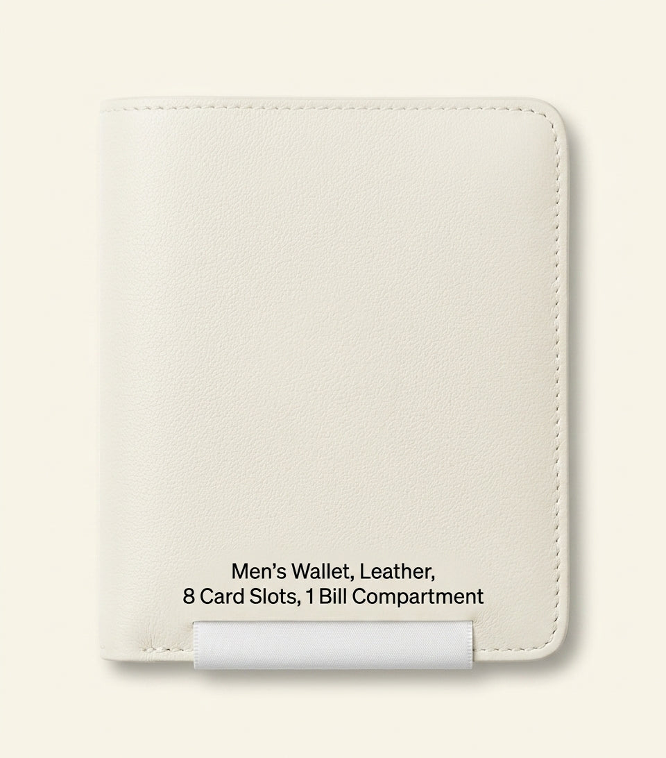 Cartier leather wallet with Double C logo (British brand)