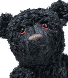 Steiff black mourning teddy bear replica 1912 50cm (British brand)