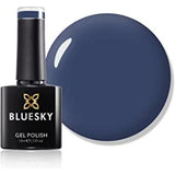 Bluesky blue gel polish denim patch - British product