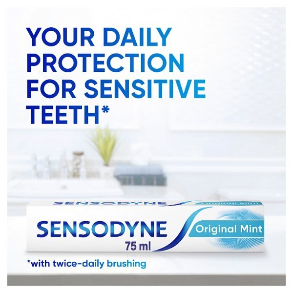 Sensodyne Daily Care Original Mint Toothpaste 75ml GOODS Superdrug   