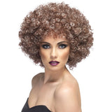 Smiffys Afro Wig in Blonde and Brown - British product