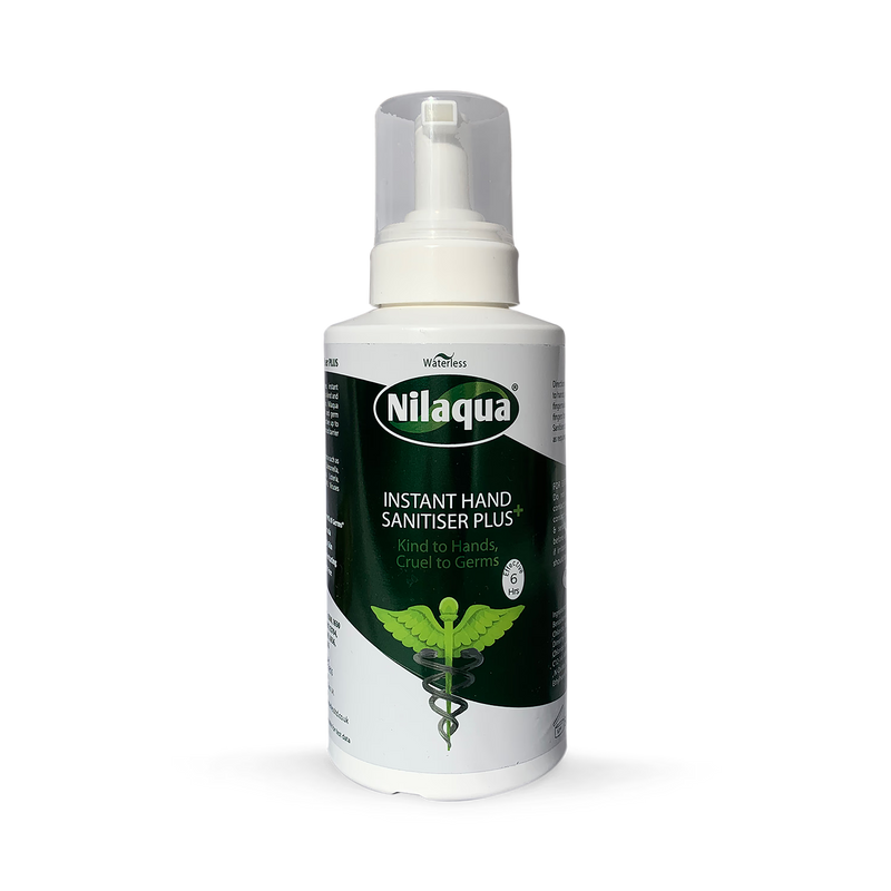 Nilaqua alcohol-free foaming hand sanitiser 500ml, UK version