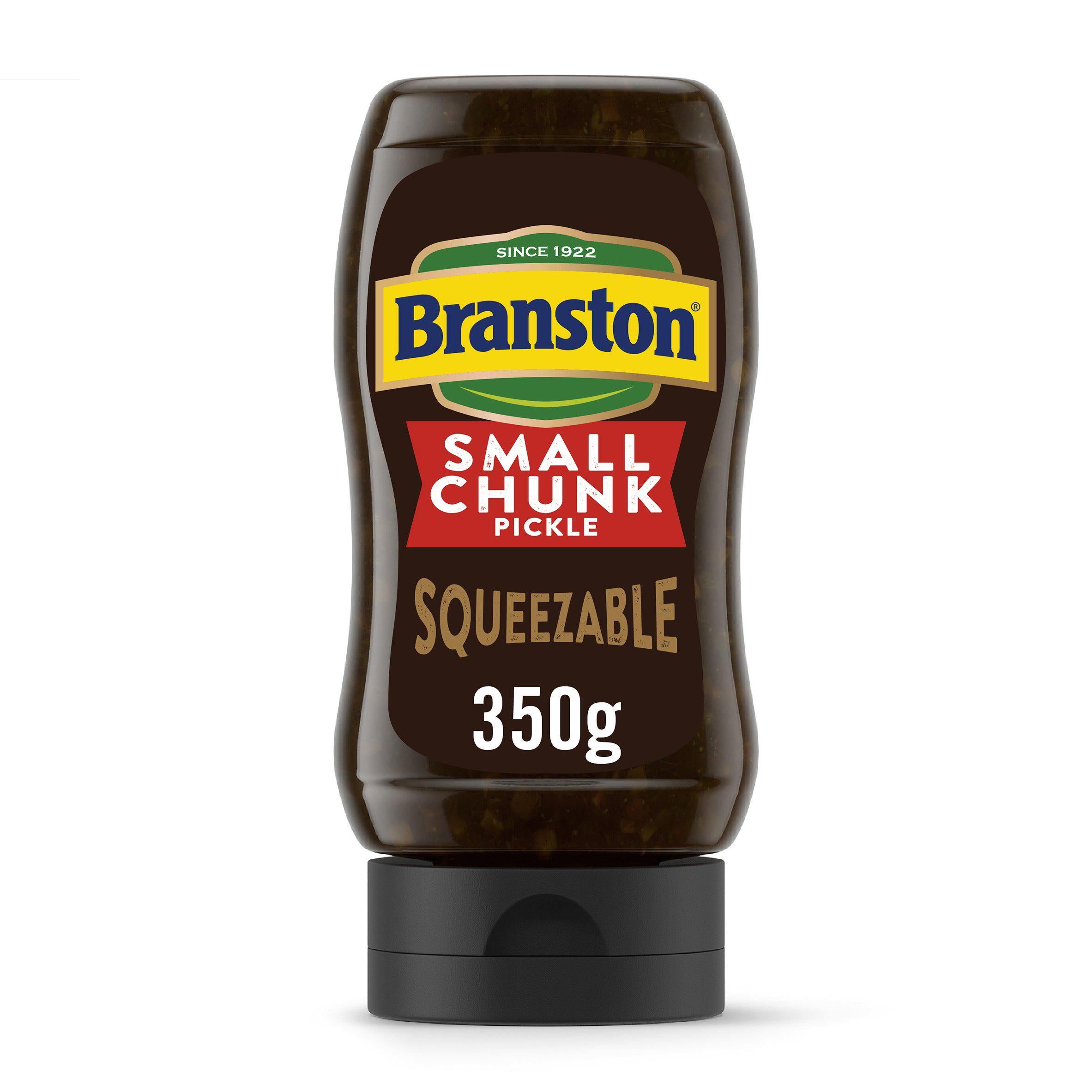 Branston Squeezy Small Chunk Pickle 350g Chutneys pickle & relishes Sainsburys   