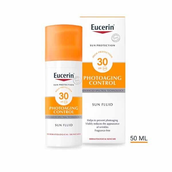 Eucerin® Sun Protection Sun Fluid Anti-Age Face SPF 30 50ml GOODS Superdrug   