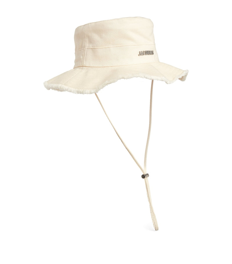 Jacquemus Artichaut logo bucket hat in cotton (British brand)