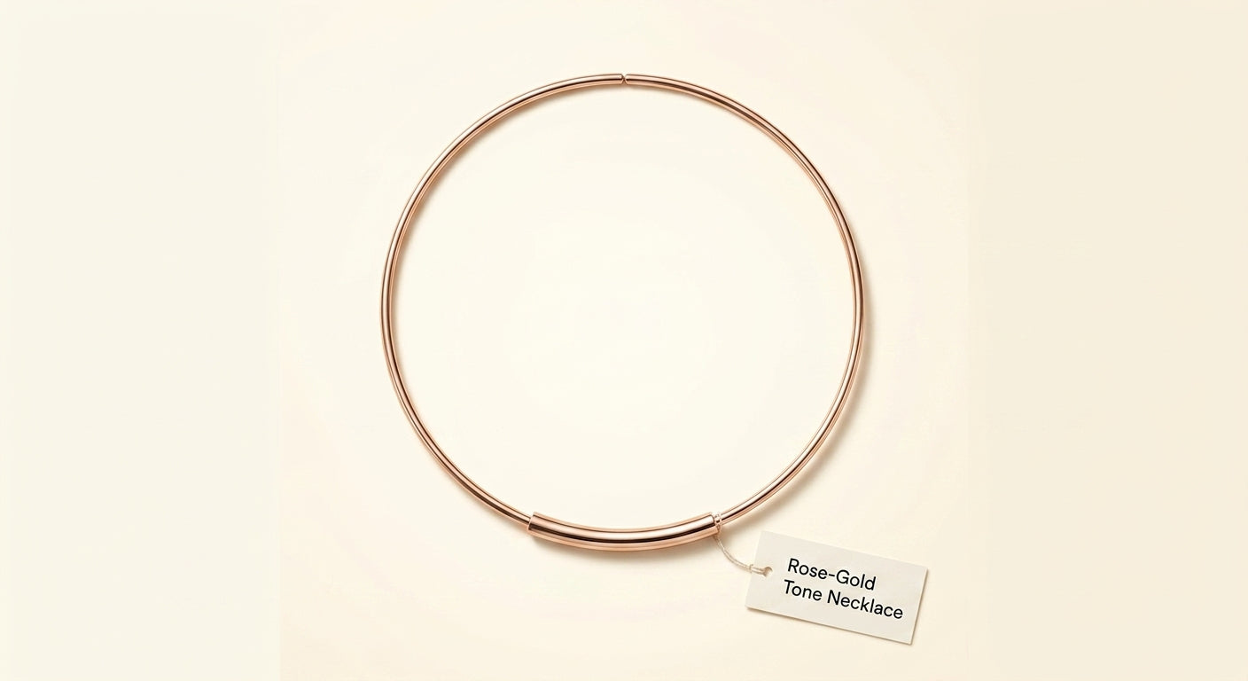 Cartier rose gold Juste un Clou necklace (British brand)