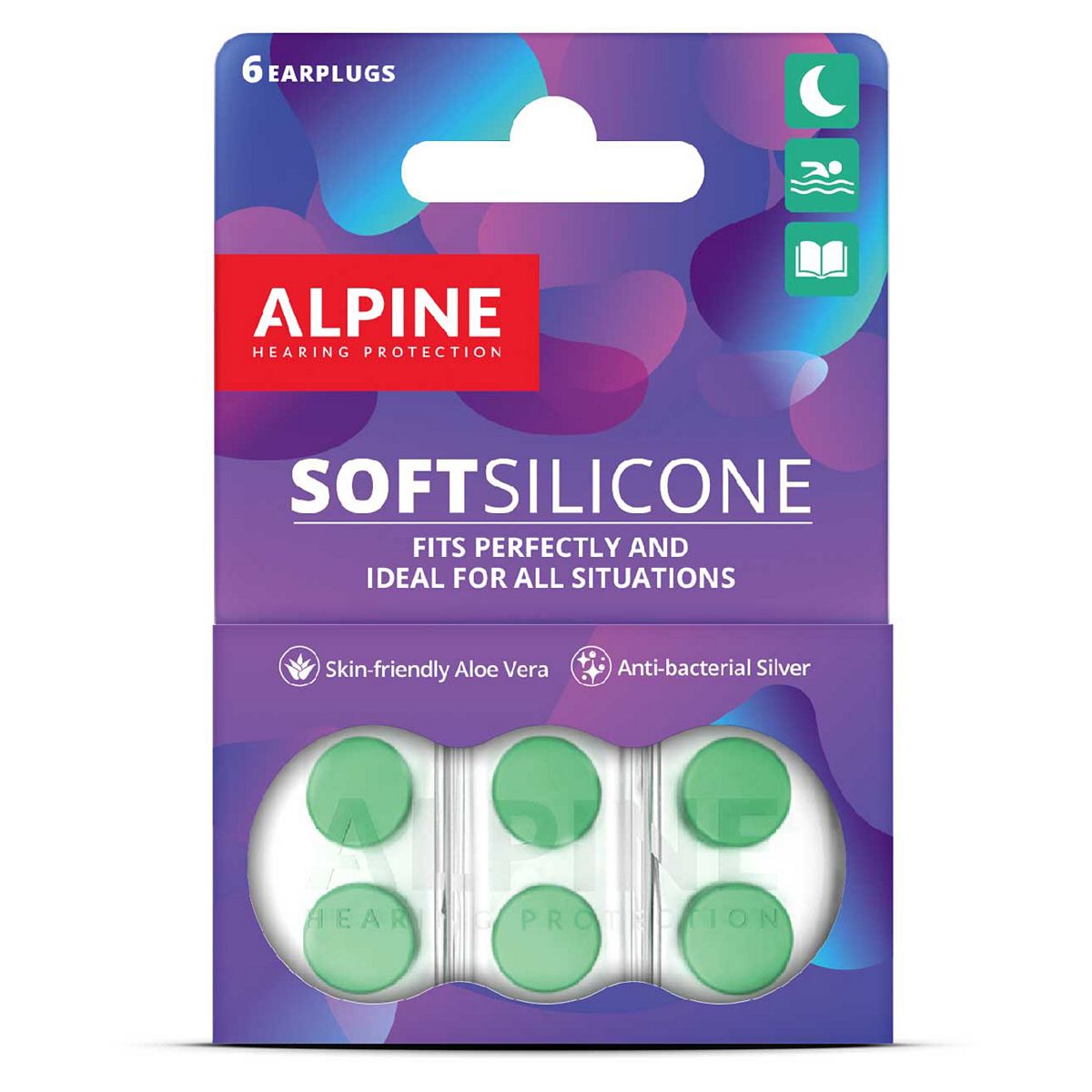 Alpine Soft Silicone Earplugs 3 Pairs GOODS Boots   