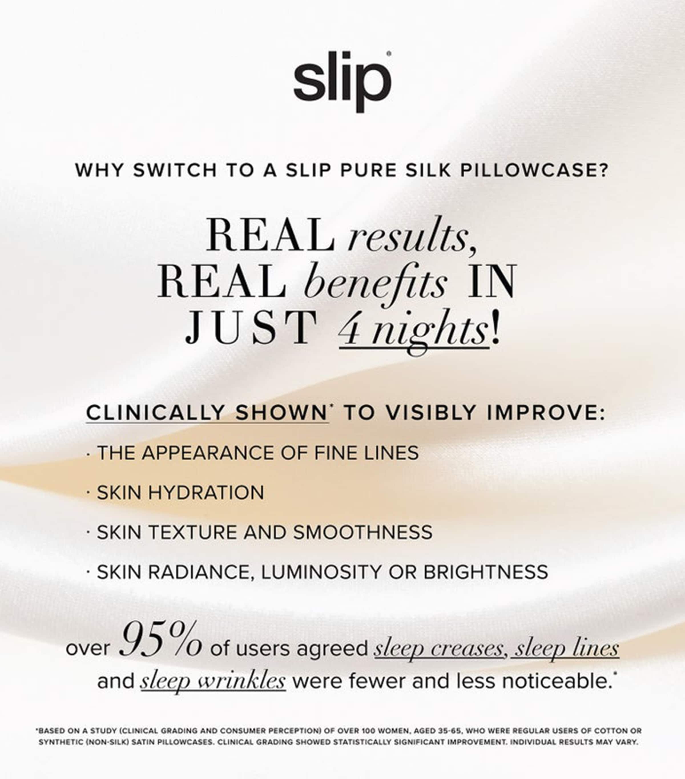 Slip silk queen pillowcase (British brand)