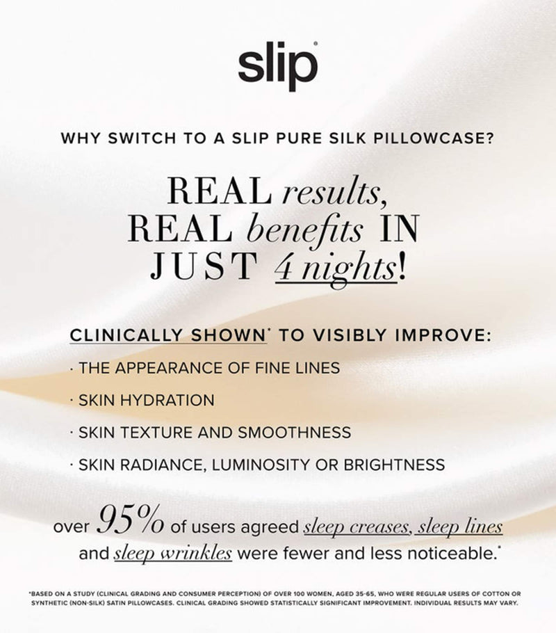 Slip silk queen pillowcase (British brand)