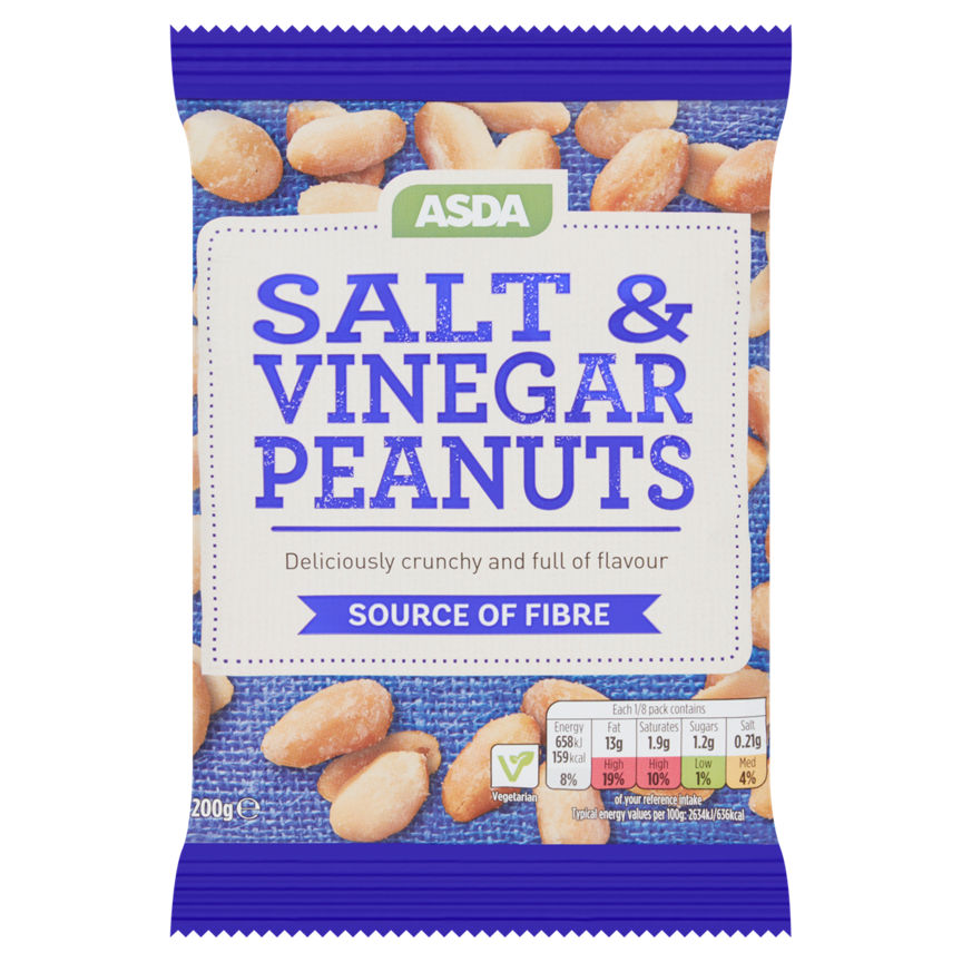 ASDA Salt & Vinegar Peanuts