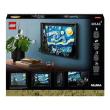 LEGO Ideas Van Gogh Starry Night building set, imported from the UK