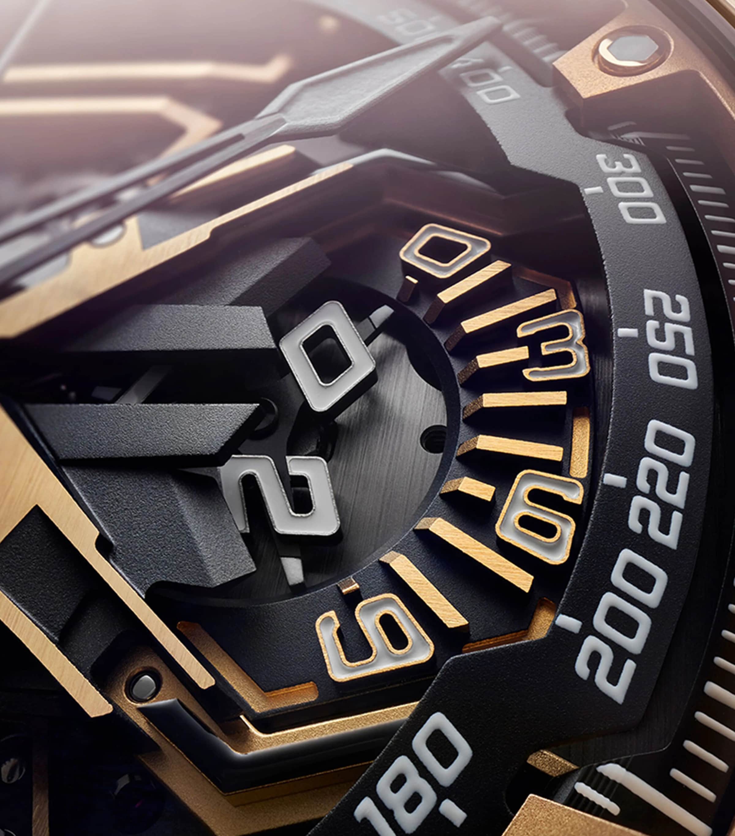 Roger Dubuis Excalibur Flyback Chronograph rose gold watch 45mm - British product