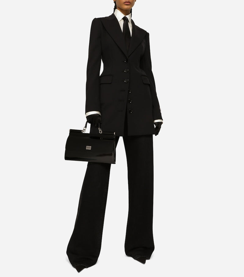 Dolce&Gabbana silk tie pure silk women's accessory - British product