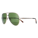 Lacoste Gold unisex aviator sunglasses (British brand)
