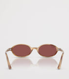 Ray-Ban Khal Oval sunglasses RB4472, imported from the UK