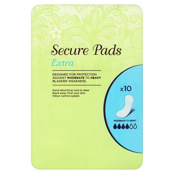 Superdrug Extra Incontinence Pad X10