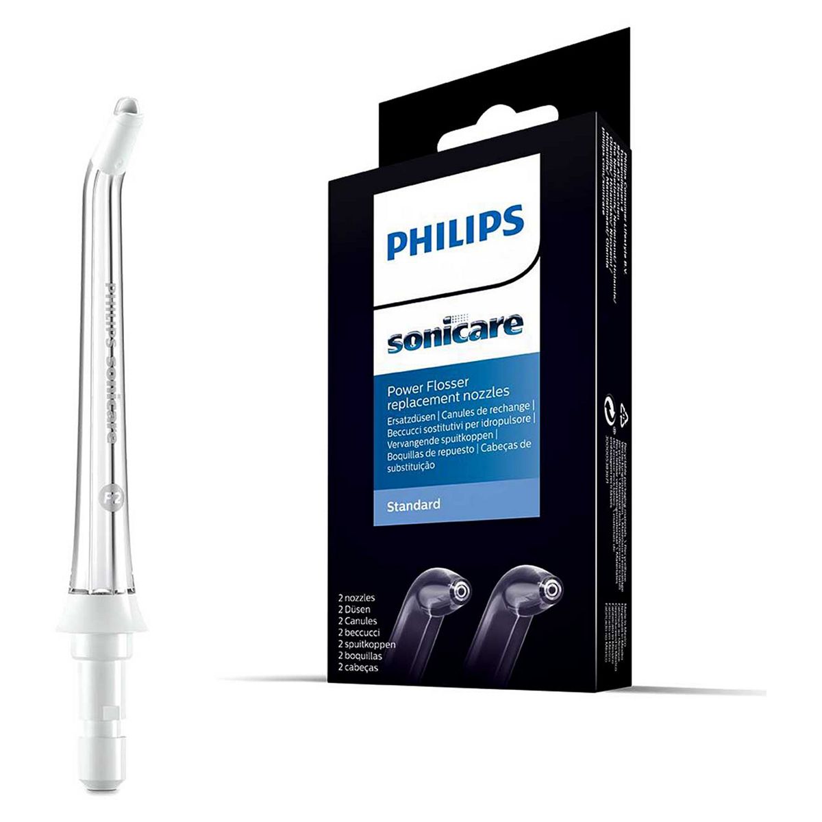 Philips Sonicare F1 Standard Stream Oral Irrigator Nozzle, HX3042/00 Dental Boots   