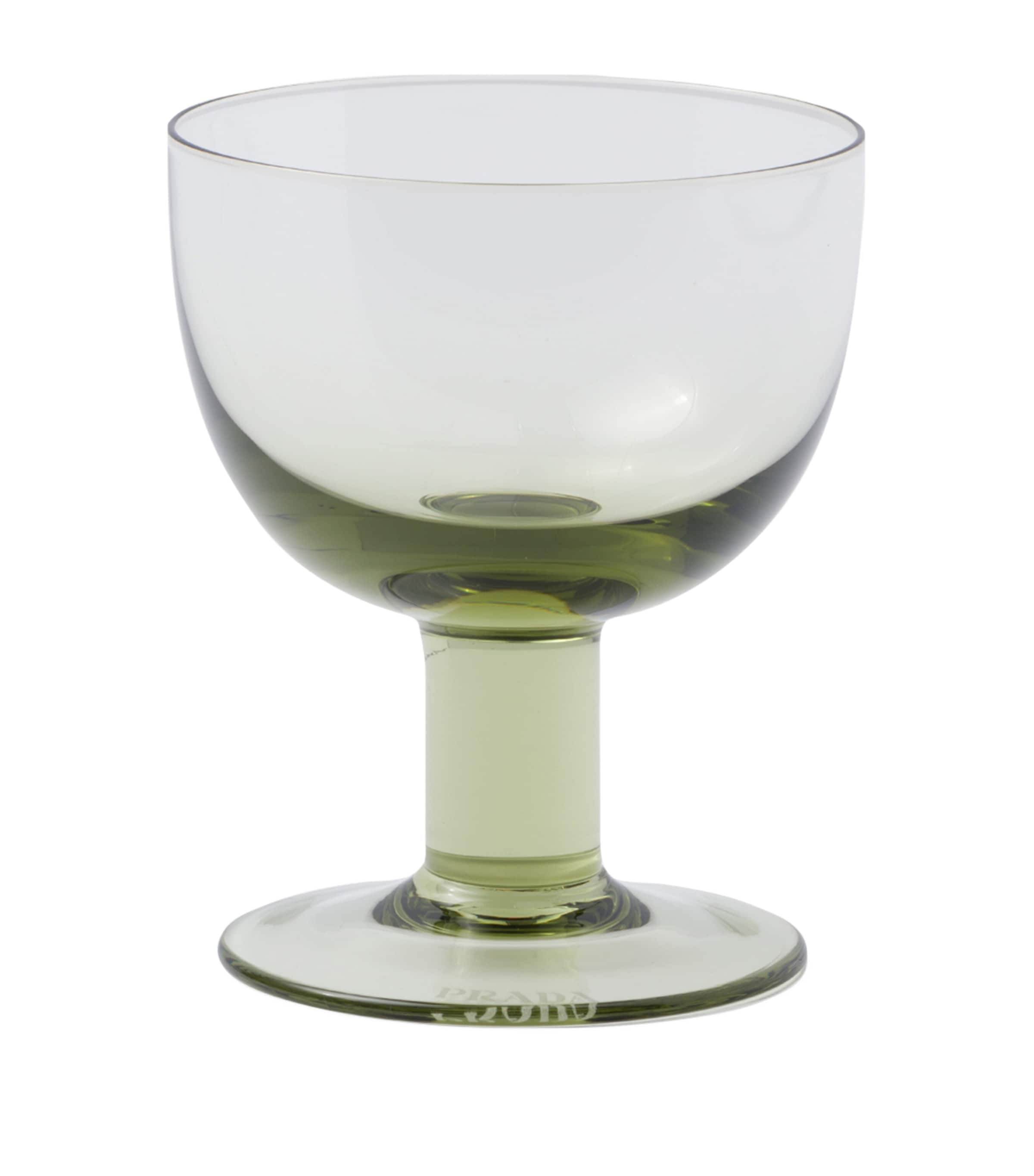 Prada Plinth water glasses set of two, imported from the UK