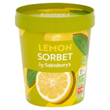 Sainsbury's Sorbet Lemon 500ml GOODS Sainsburys   