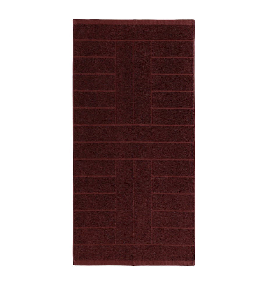 BAINA organic Greenwich bath towel 70x140, UK version