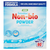 ASDA Sensitive Non-Bio Powder 80 Washes General Household ASDA   