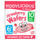 Kiddylicious Strawberry Wafers 6+ Months GOODS ASDA   