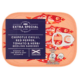 ASDA Extra Special Chipotle Chilli, Red Pepper, Tomato & Herb Brisling Sardines 105g GOODS ASDA   