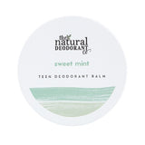 The Natural Deo Co Teen Deodorant Balm Sweet Mint 55g - British product